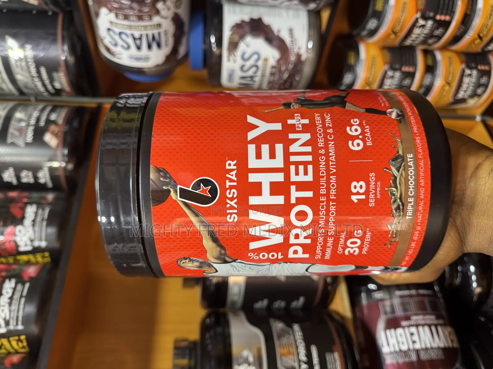 Six Star Whey Protein Powder Plus