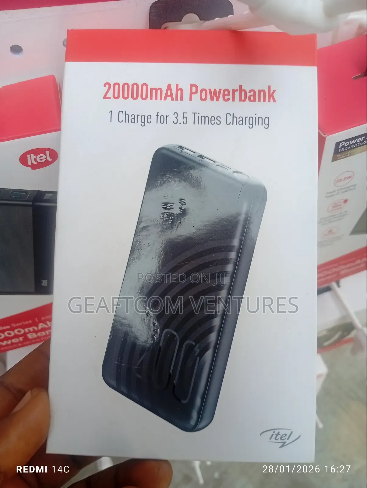 Itel 40000mh Power Bank