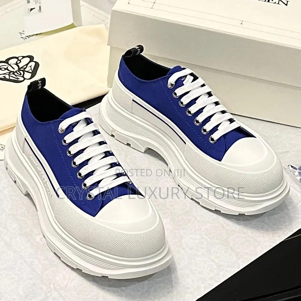 Alexander McQueen Quality Luxury Men Sneakers