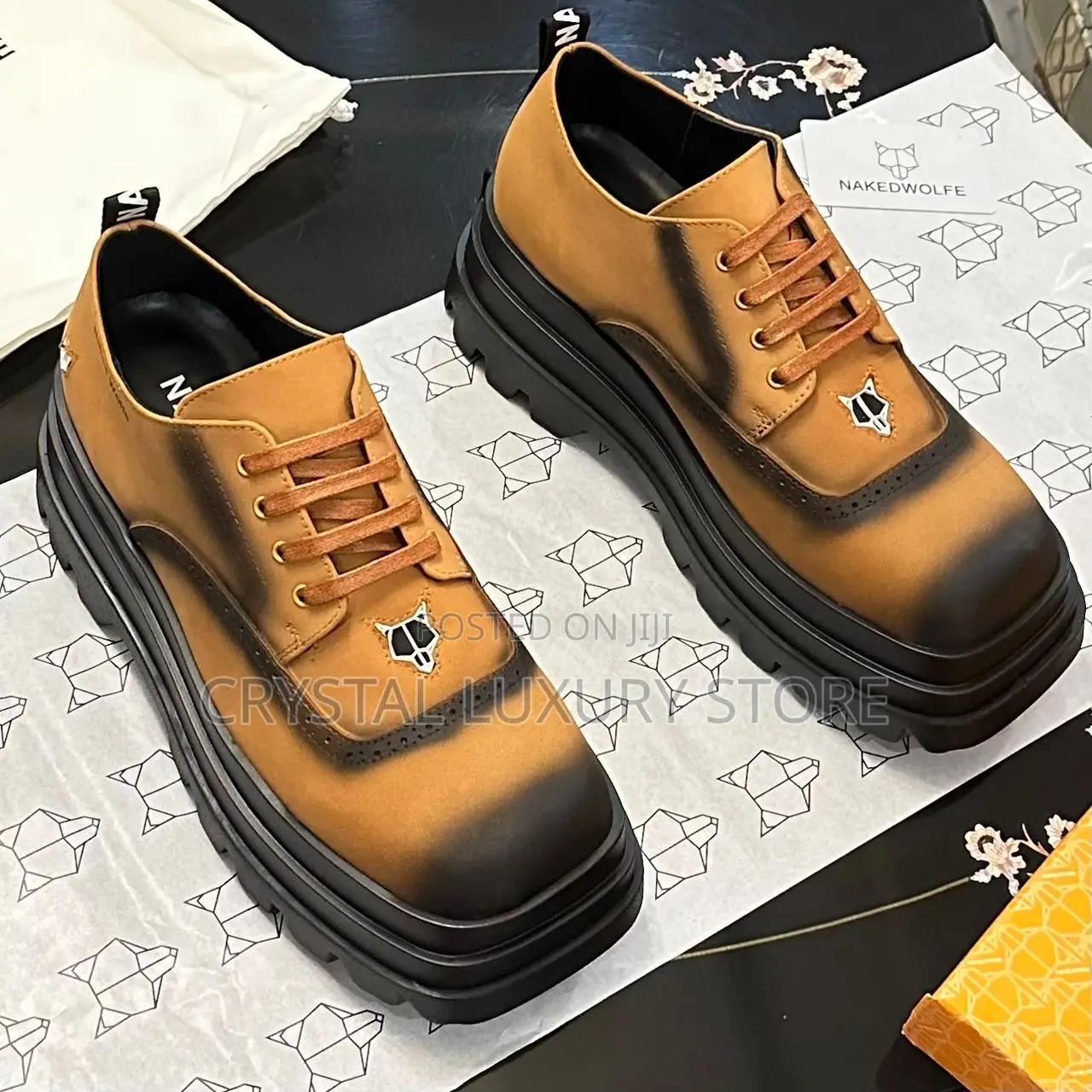 Naked Wolfe Quality Luxury Men Genuine Leather Shoe