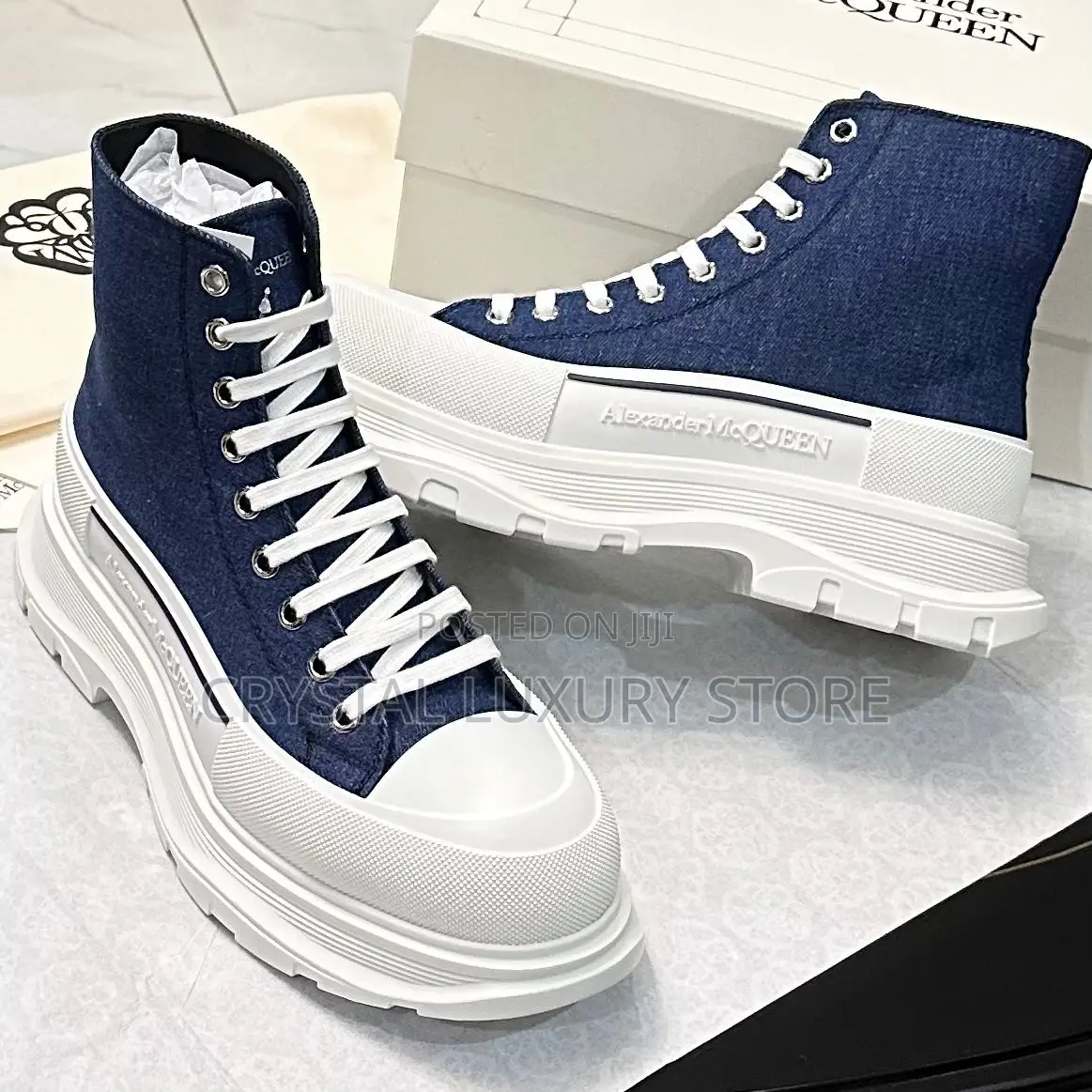 Alexander McQueen Quality Luxury Men Sneakers