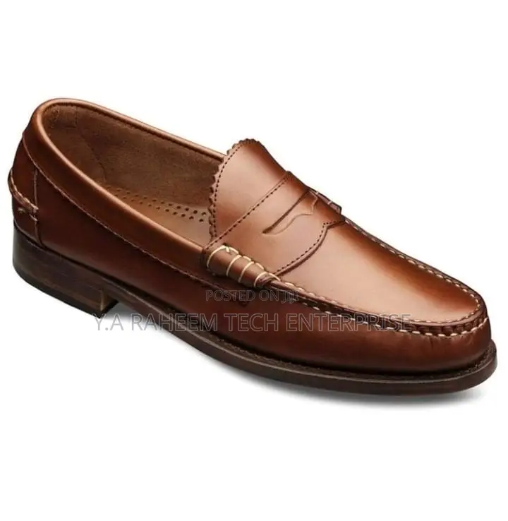 Luxury Men’S Leather Slip-on Sandals (Premium Quality)