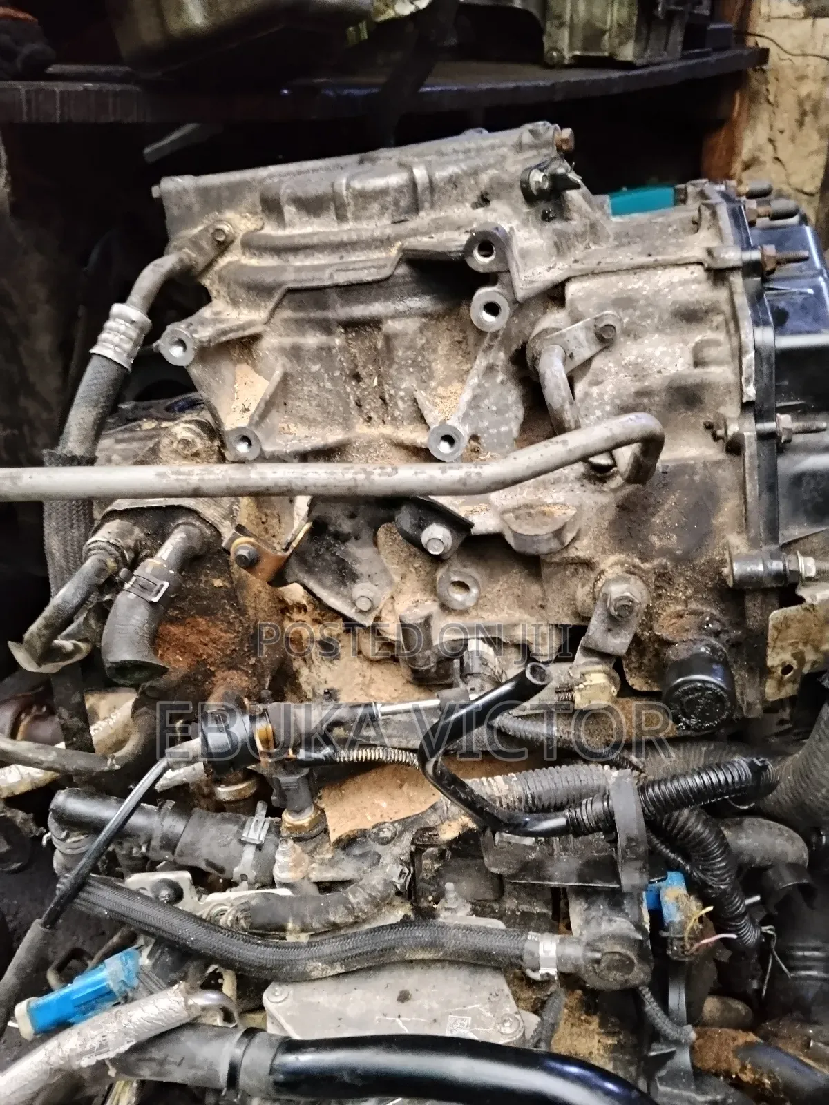 Engine and Gearbox Ford Escape Turbo 1.6 Liters 2010-2013 Model