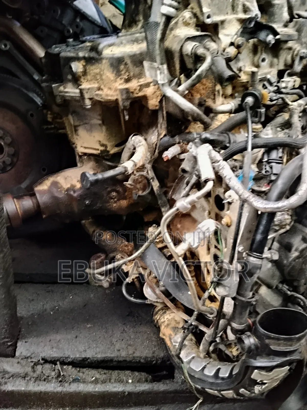 Engine and Gearbox Ford Escape Turbo 1.6 Liters 2010-2013 Model