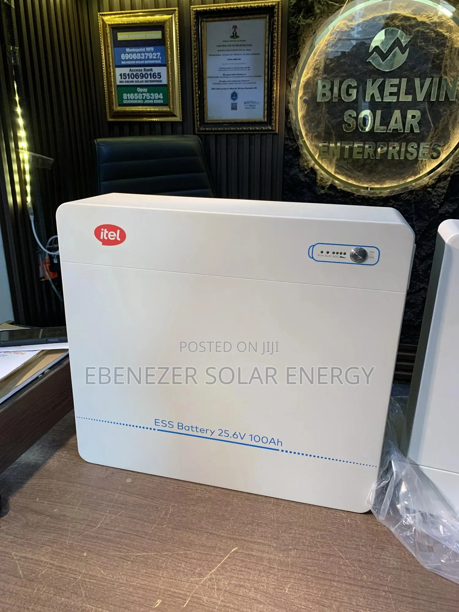 2.5kwh Itel Lithium Batteries 24v