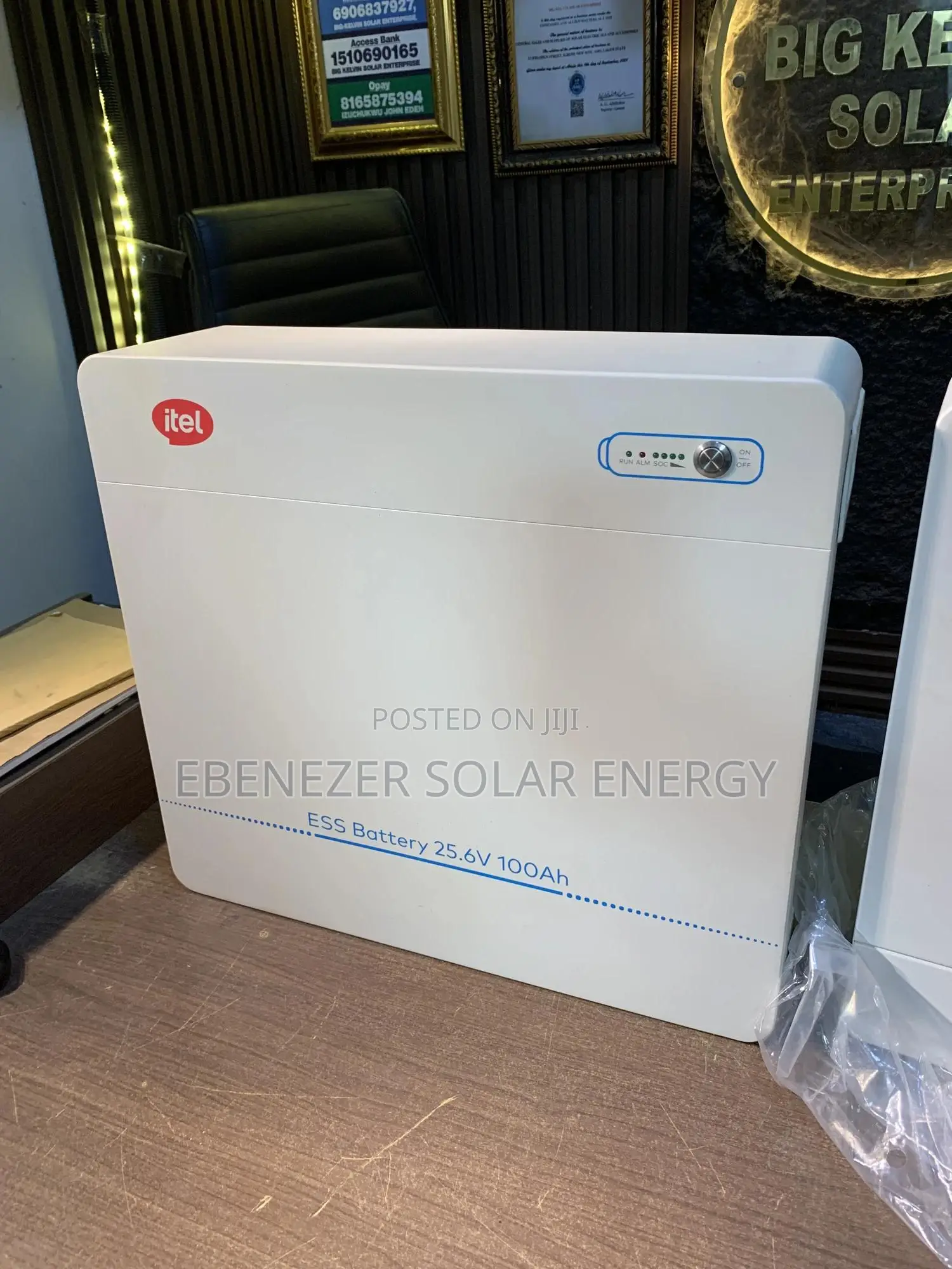 2.5kwh Itel Lithium Batteries 24v
