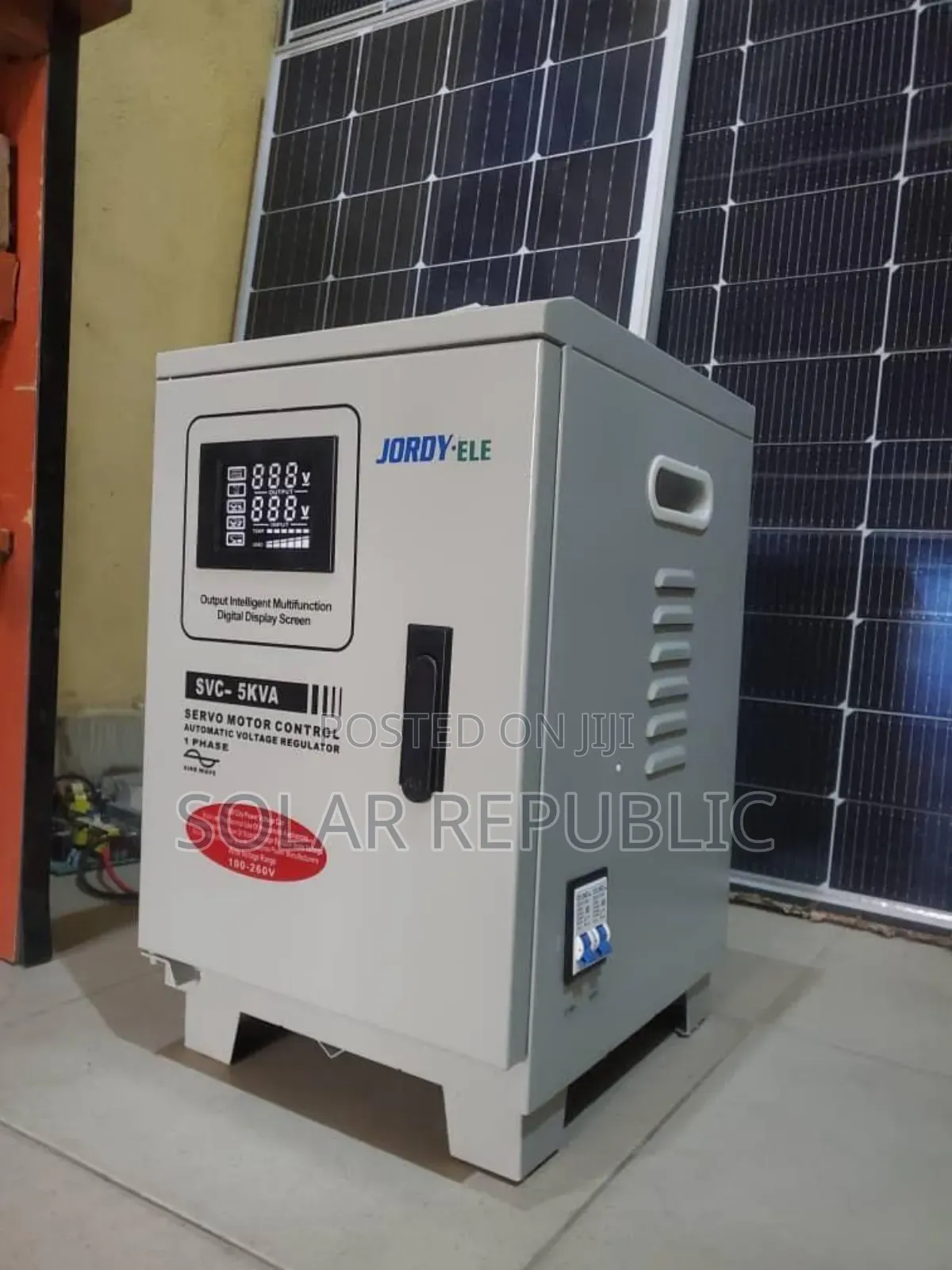 5kva Jordyele Servo Voltage Stabilizer Cabinet