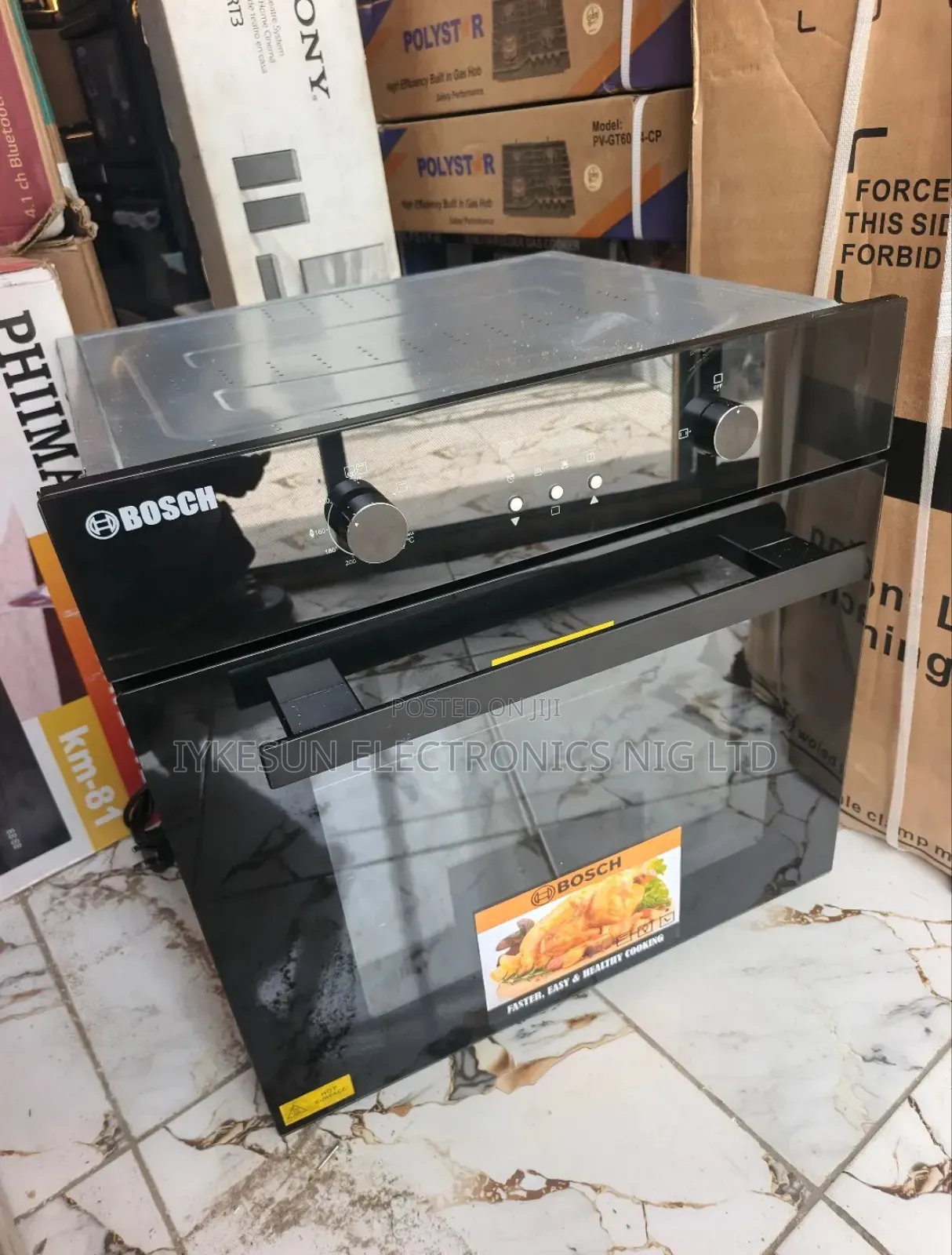 Original Bosch Built-in Low Voltage Electric Gas Oven With Grill Etc