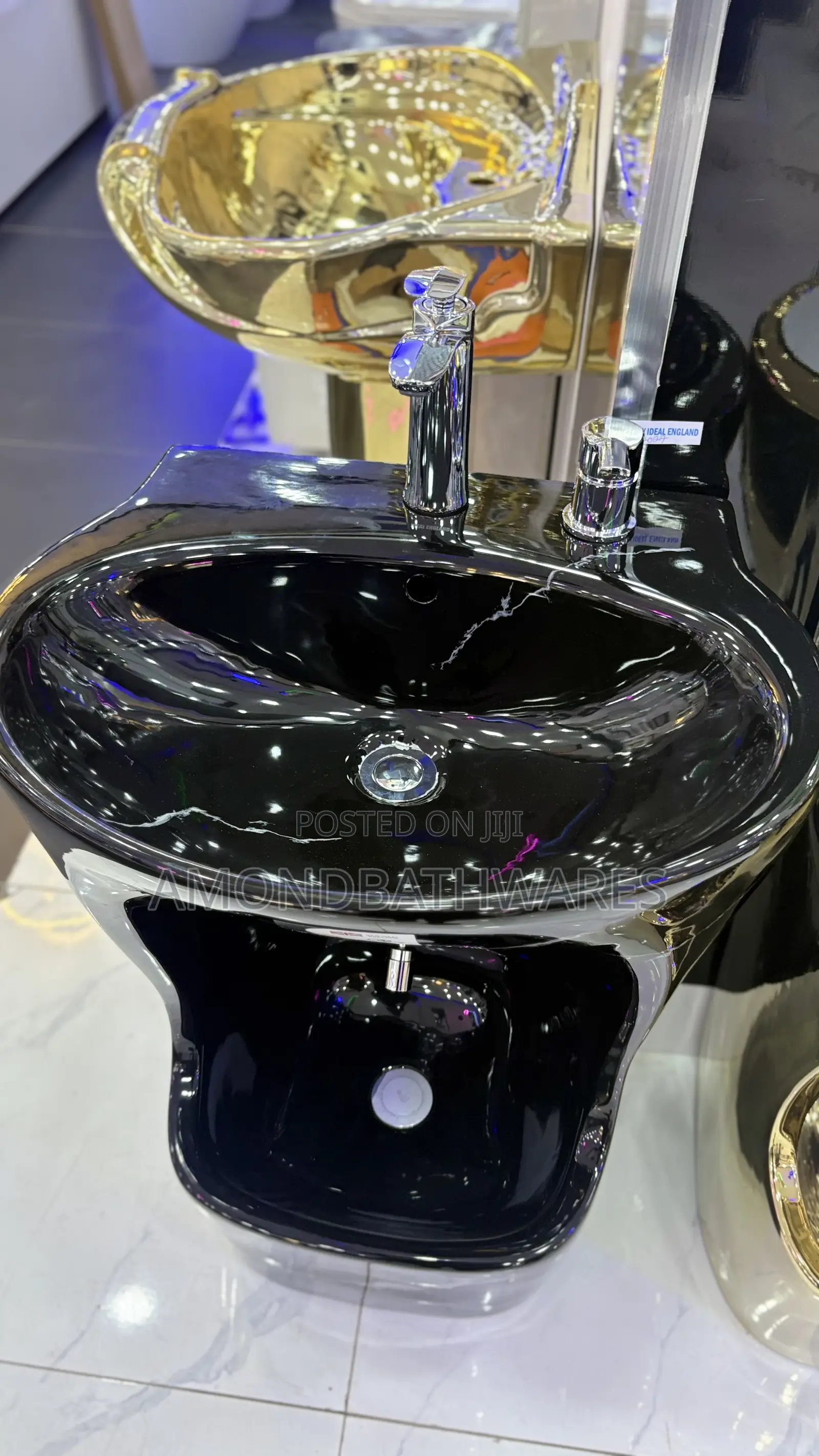 Black Ablution Basin