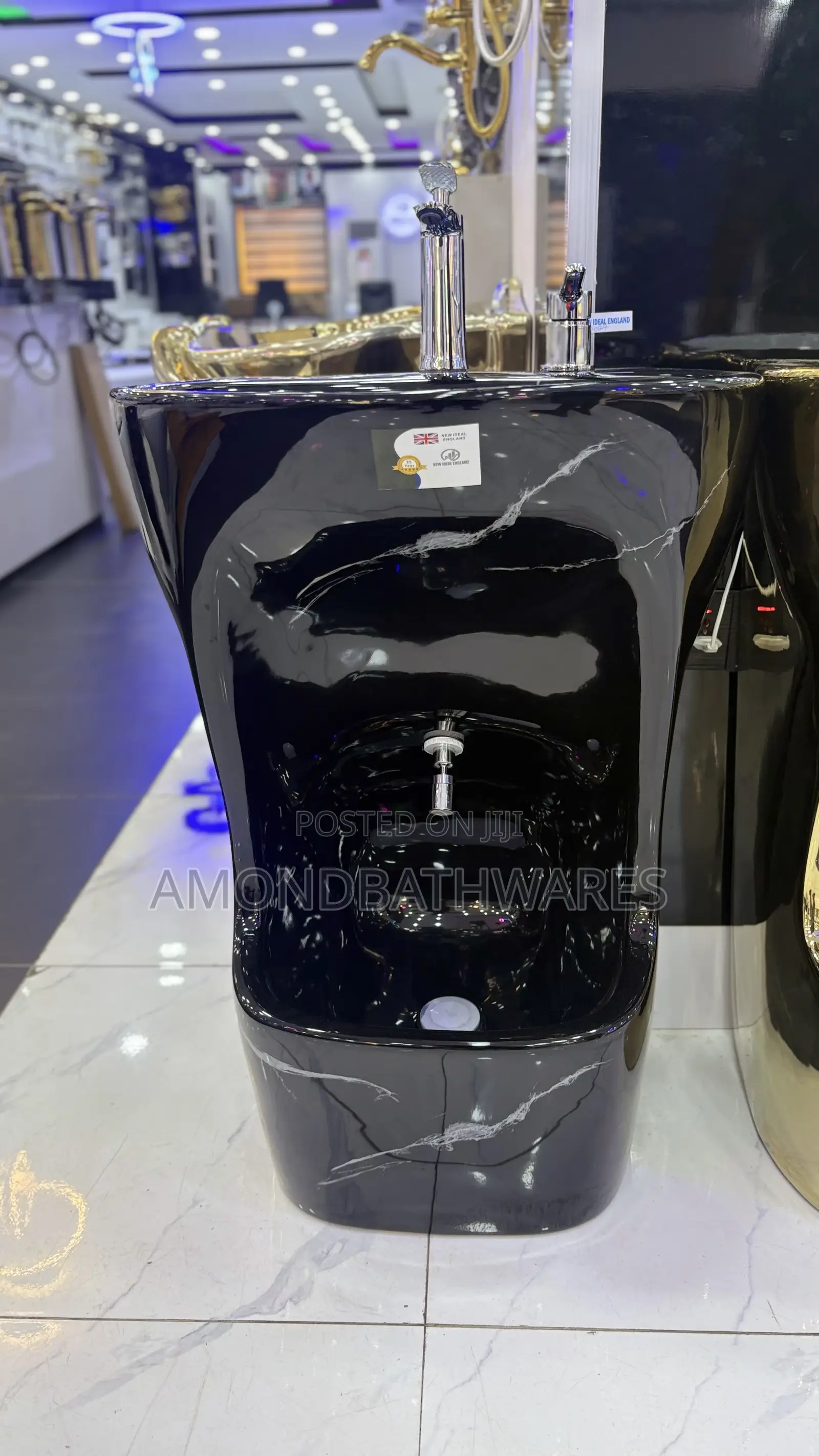 Black Ablution Basin