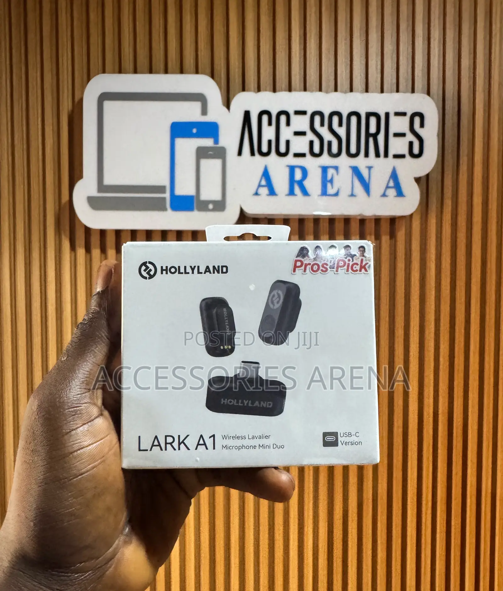 Hollyland Lark A1 Wireless Lavalier Microphone Mini Duo