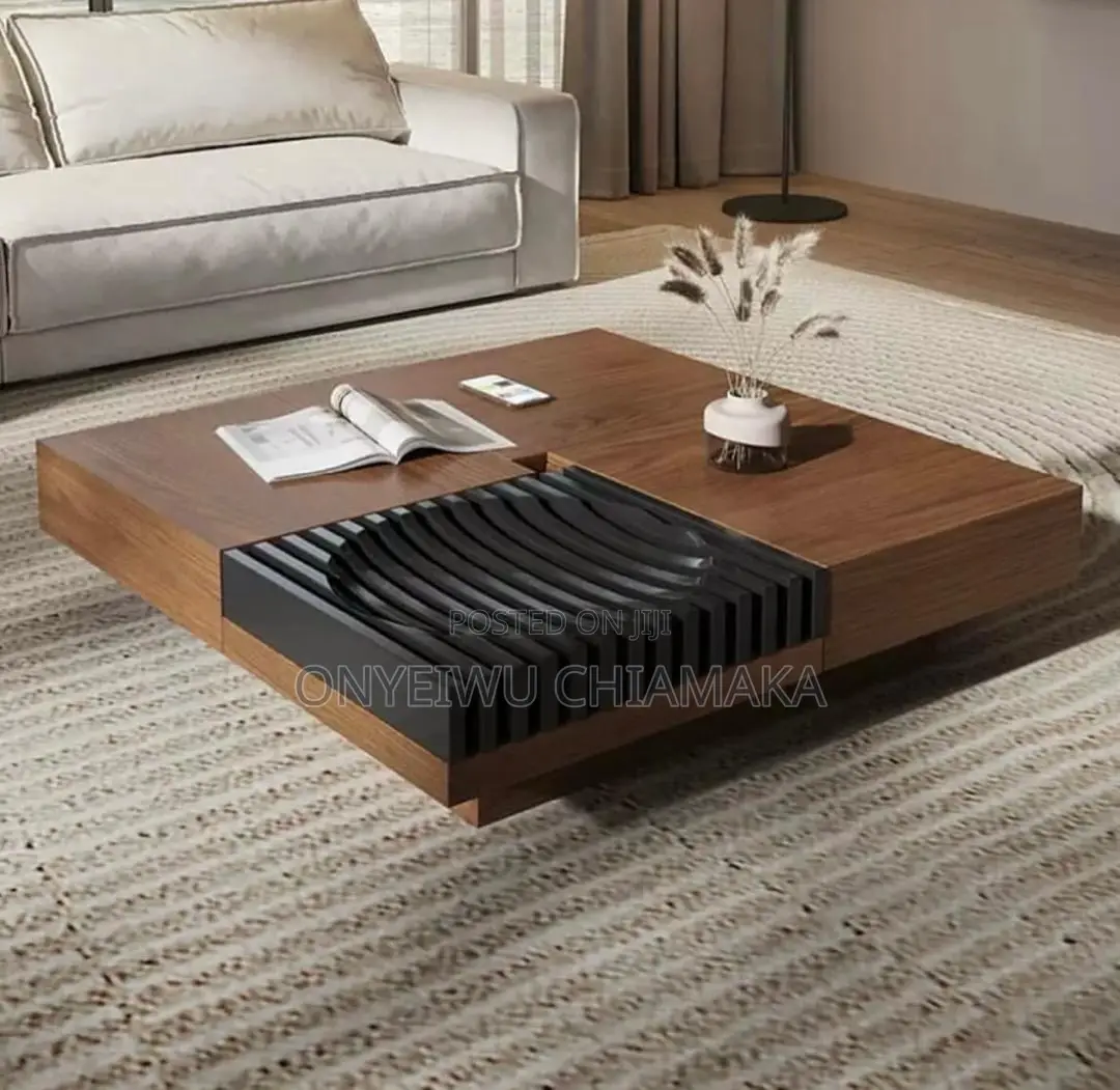 Modern Luxury Wooden Center Table