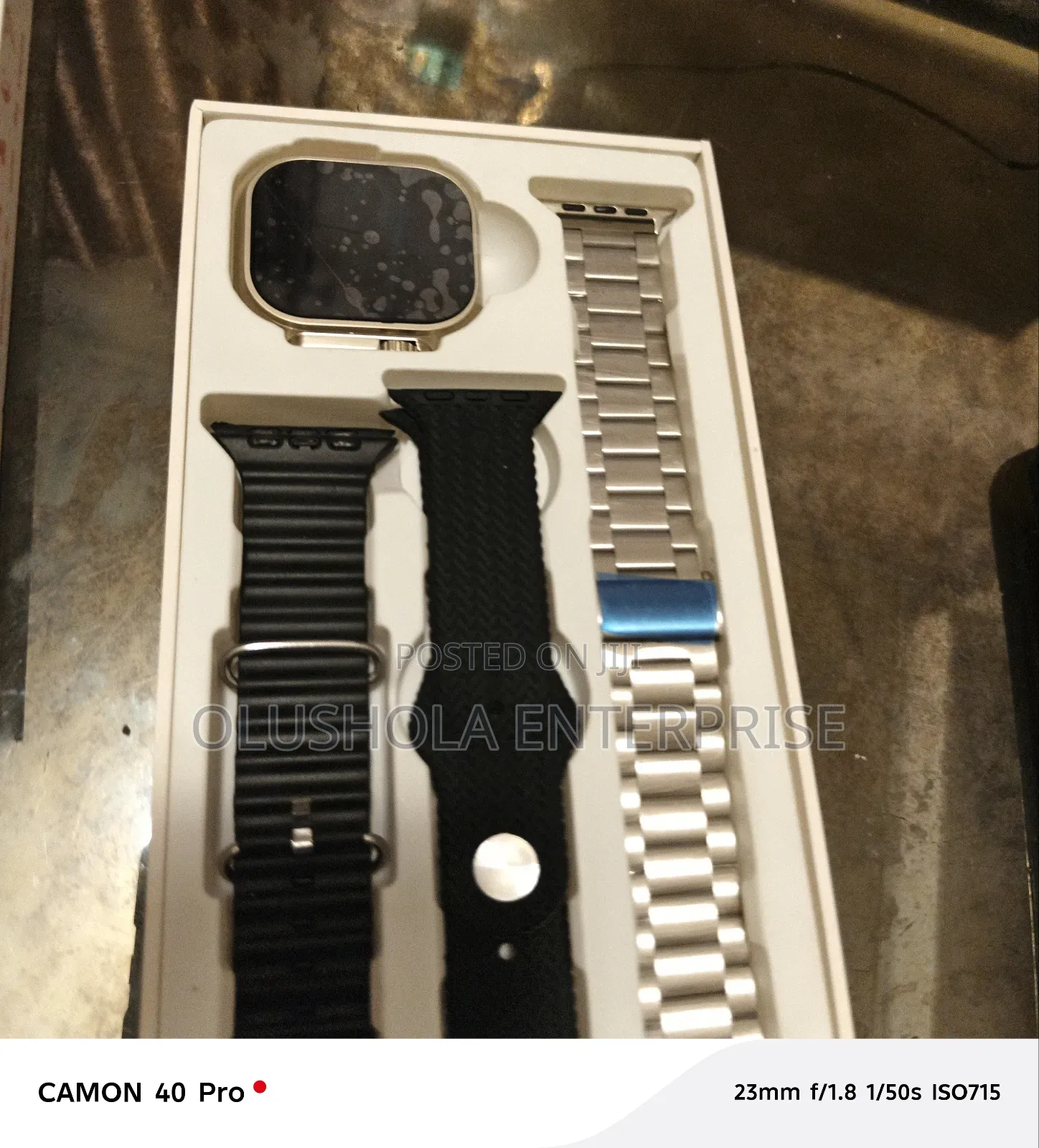 Smart Wrist Watch With Three Handles