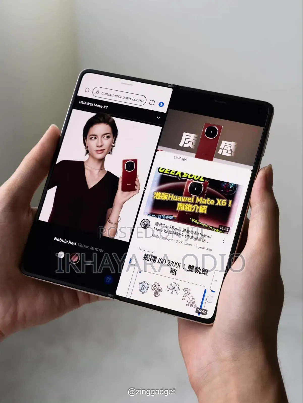New Huawei Mate X7 512 GB Red