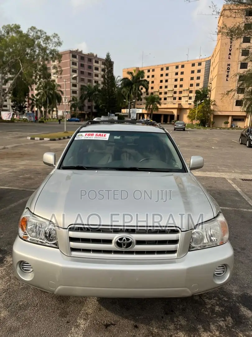Toyota Highlander V6 2006 Silver