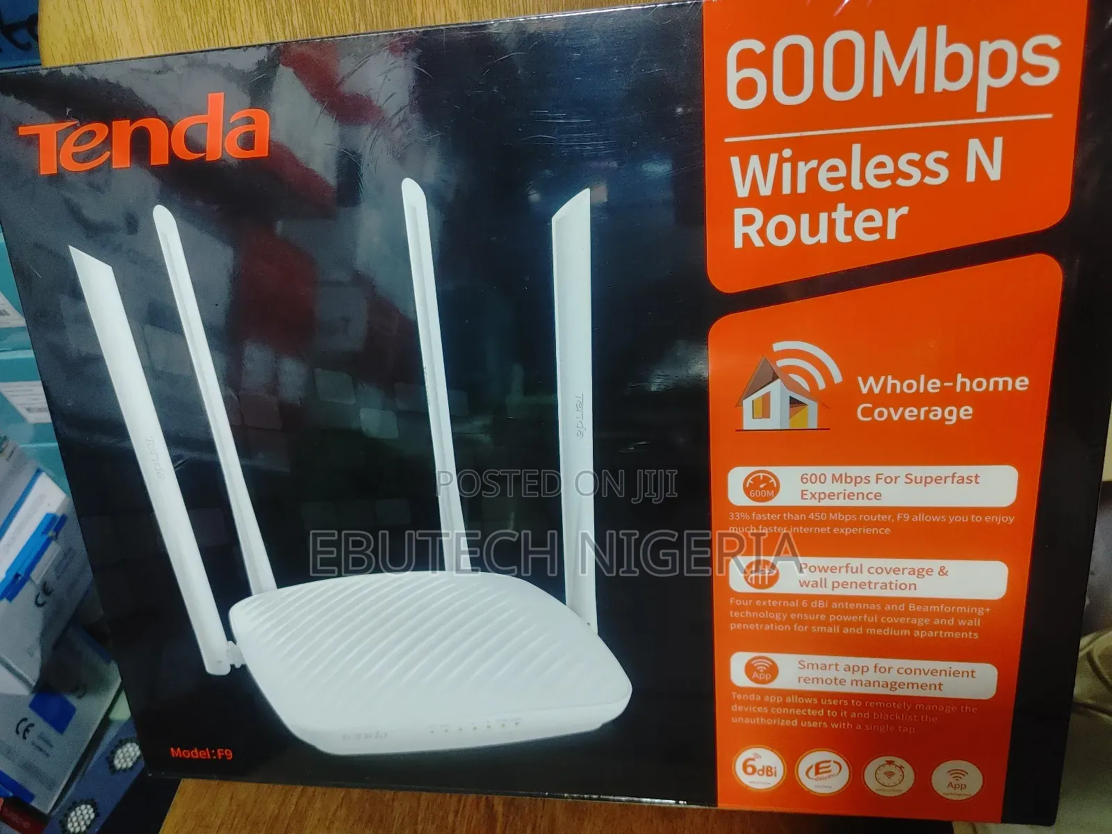 Tenda F9 600mbps Router