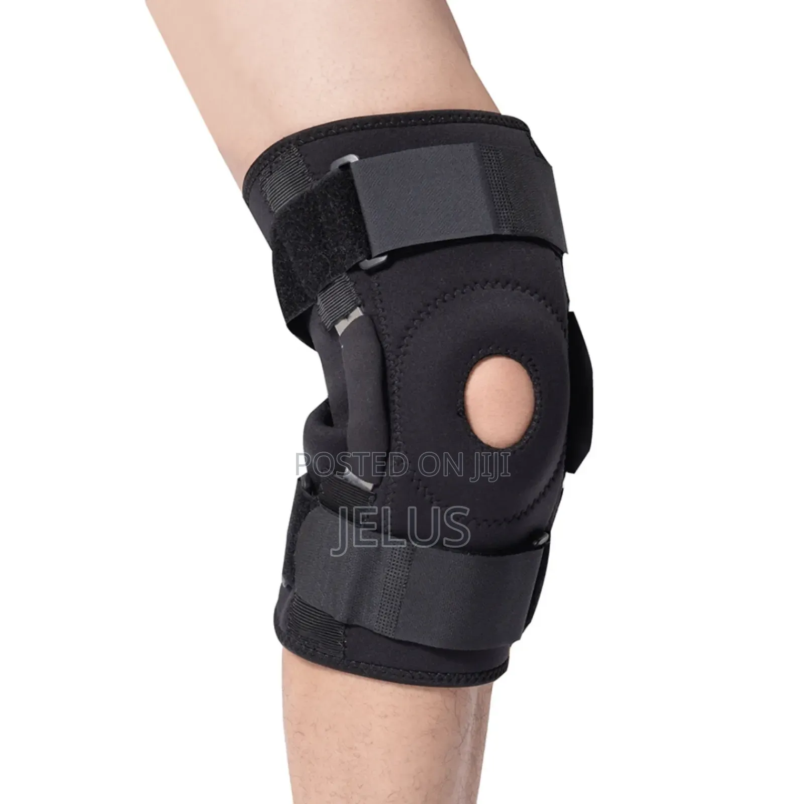 Knee Hinged Support, for Efficient Body Carriage as the Need Arises.