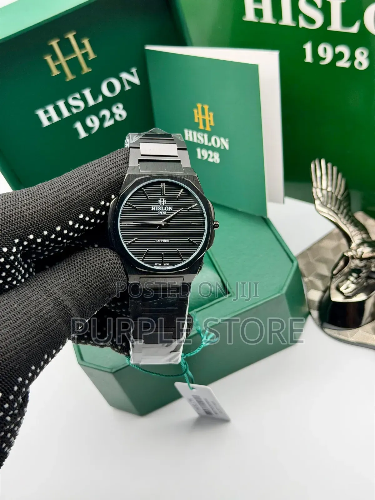 Hislon Steel Quality Watches Flat Watch