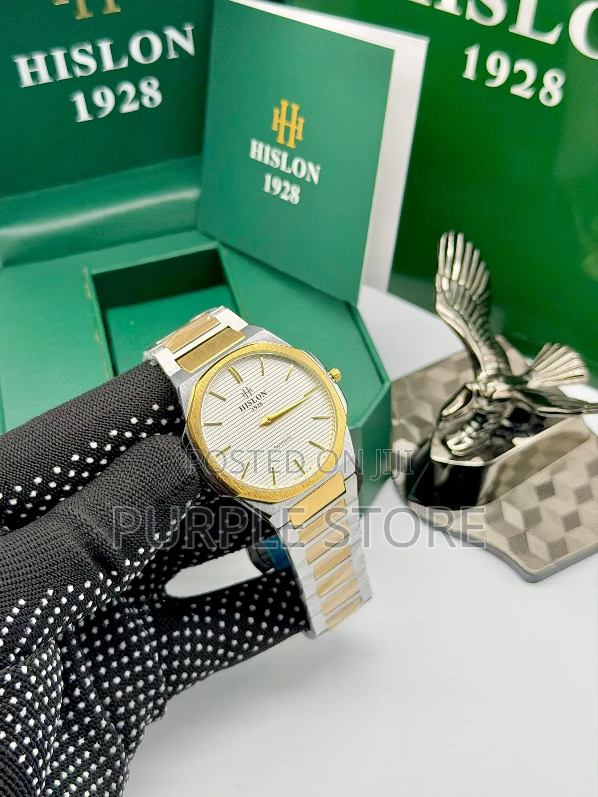 Hislon Steel Quality Watches Flat Watch