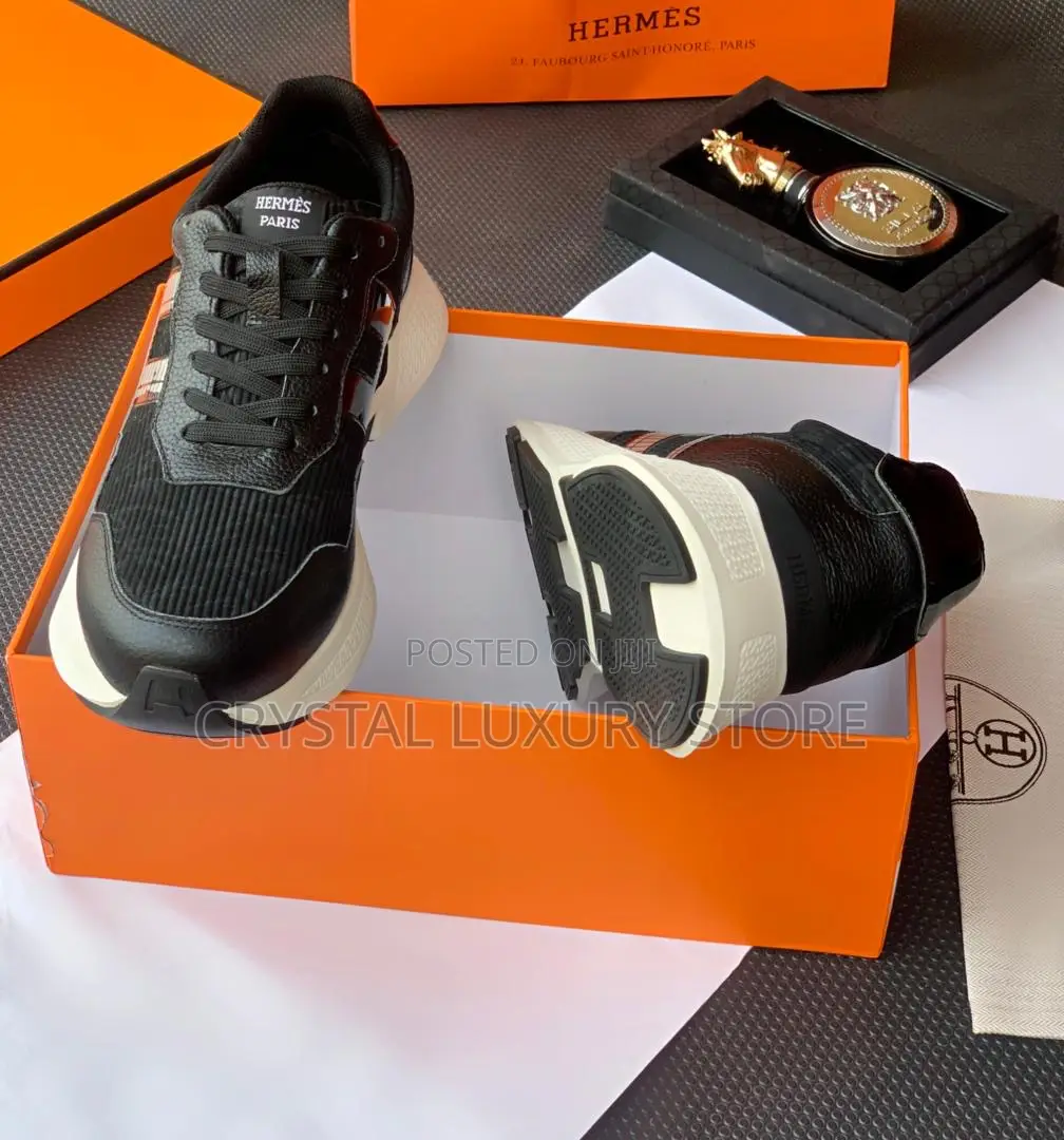 Hermes Quality Luxury Men Sneakers