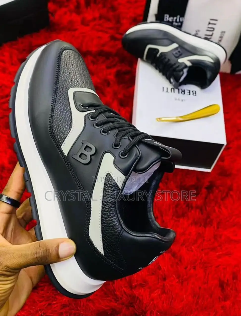 Berluti Quality Luxury Men Sneakers