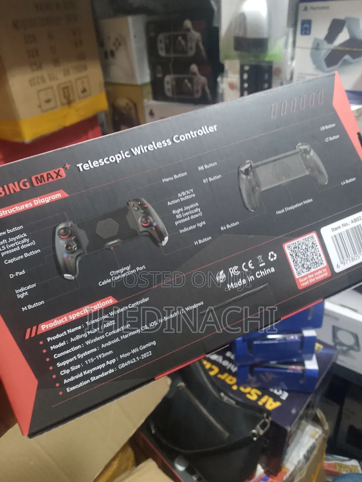 Aoblng Max Game Controller For Ios/ Android/ Harmonyos/ Pc 1 1