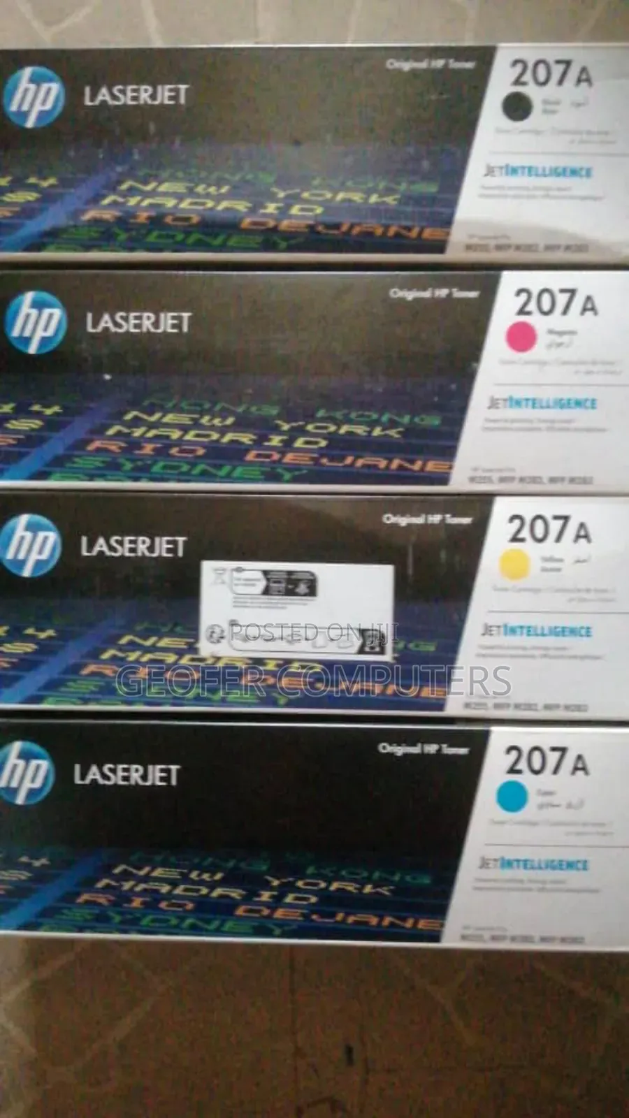 Hp Toner 207 a Original All Colors
