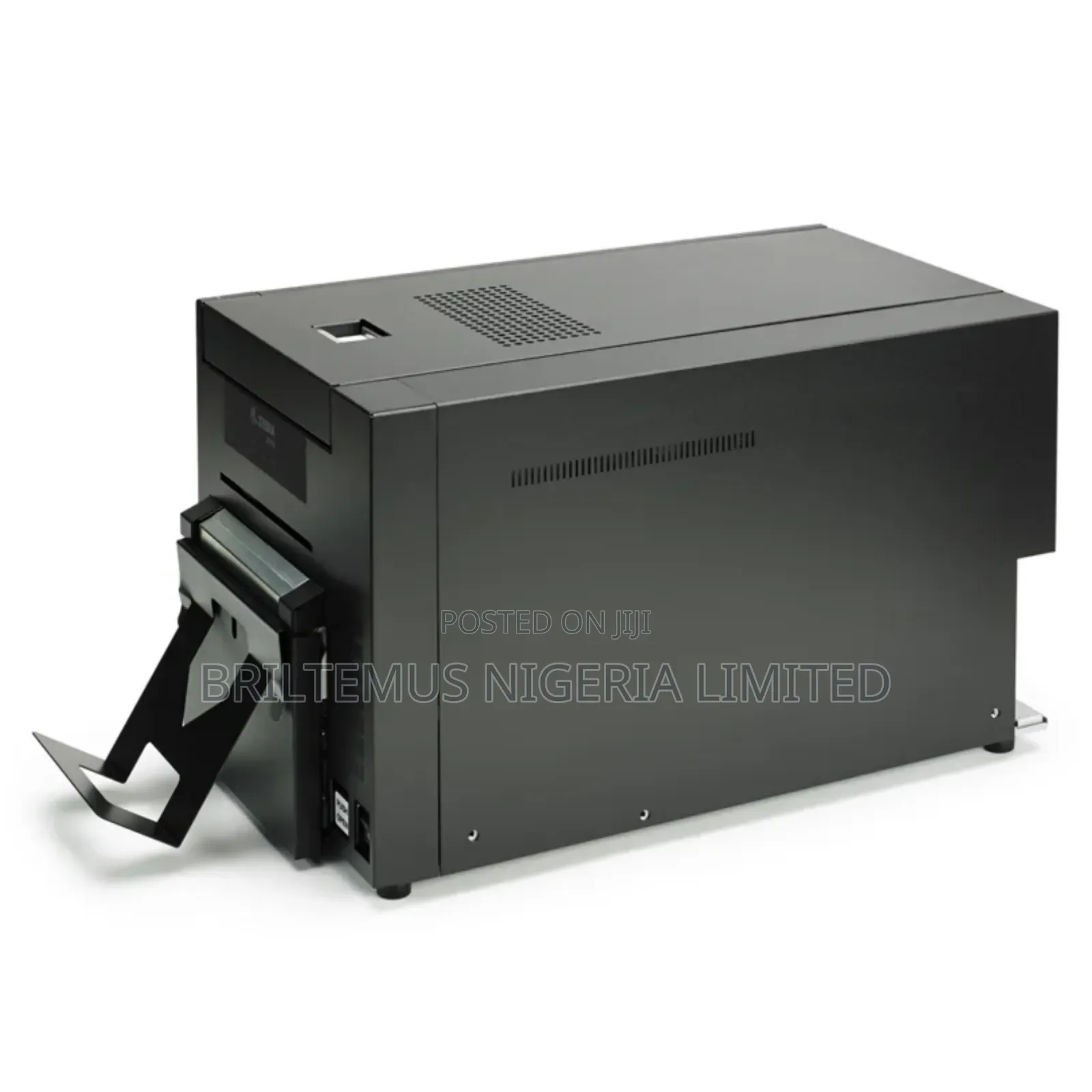 Brand New Zebra Zc10l Retransfer Dual-Sided Plastic Id Card Printer