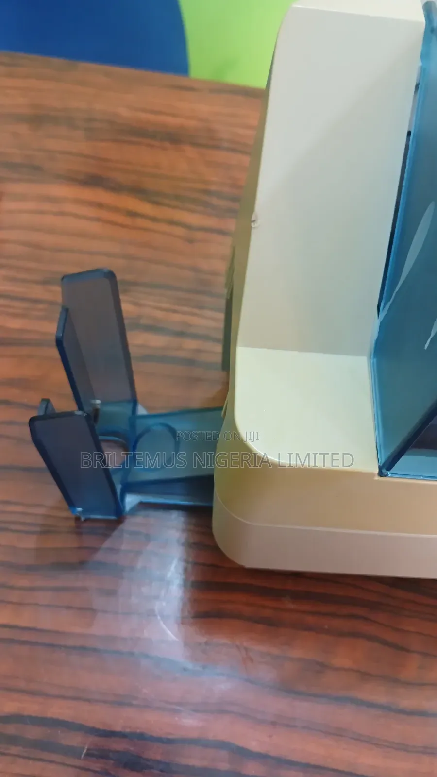 Tested Ok Uk Used Zebra P330icn Single Sided Plastic Id Card Printer