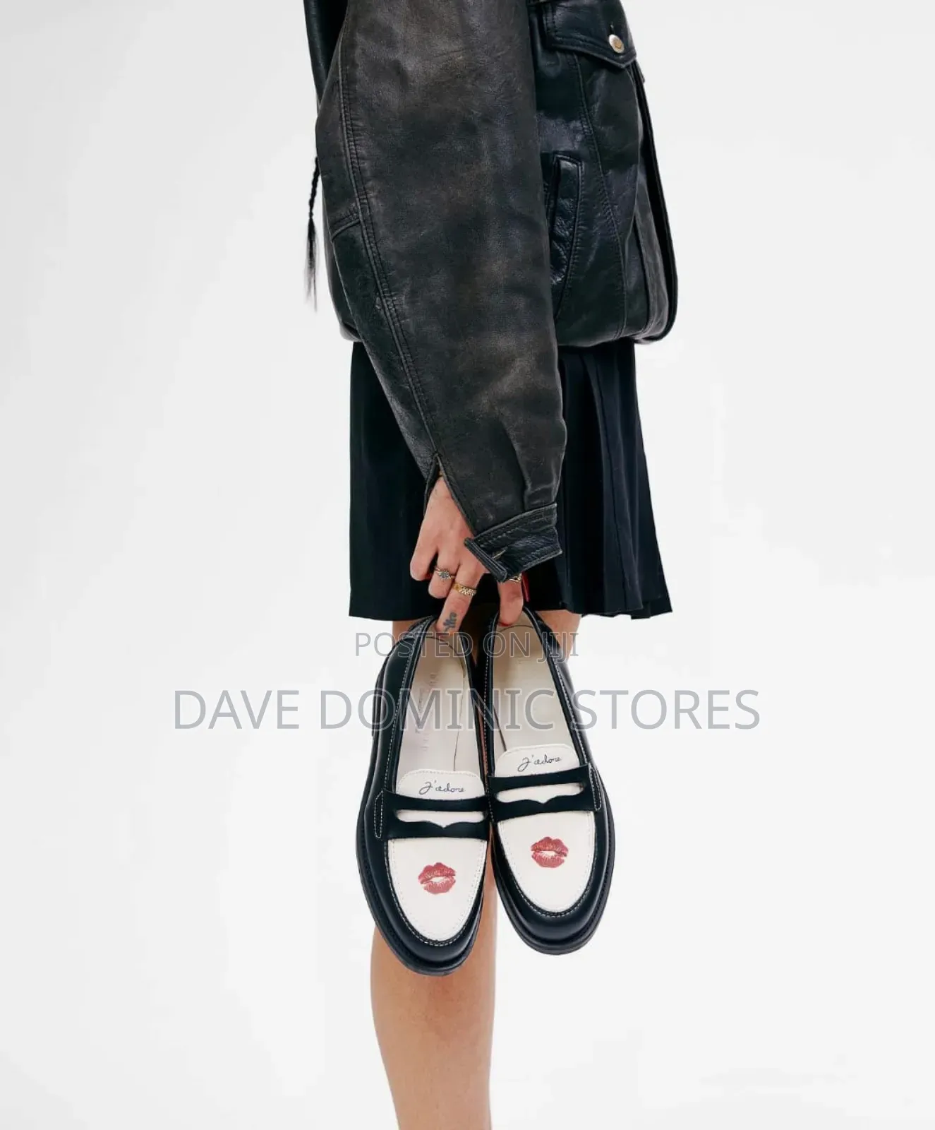 Cop the Duke + Dexter "J'adore Wilde Kiss Penny Loafers
