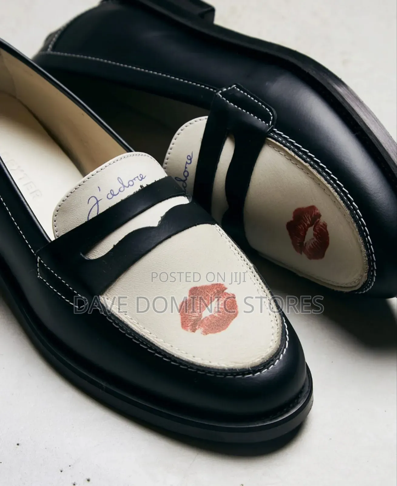 Cop the Duke + Dexter "J'adore Wilde Kiss Penny Loafers