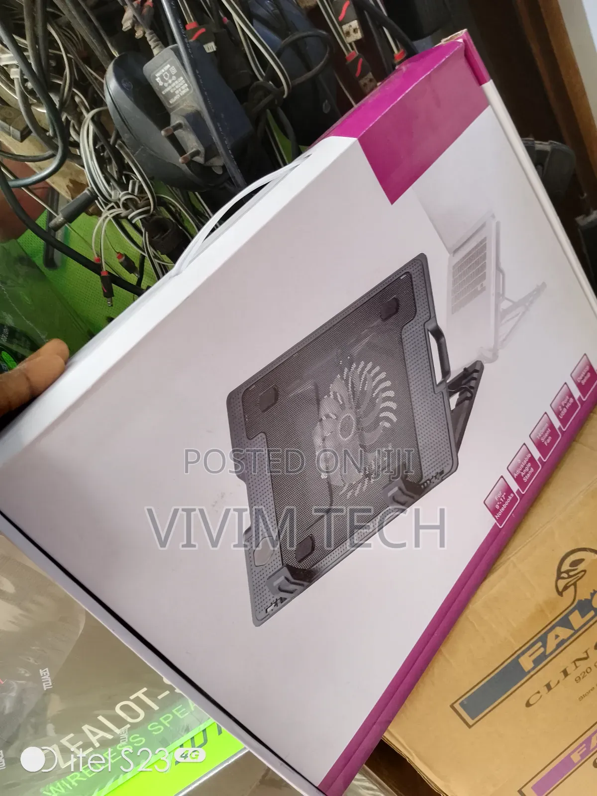Adjustable Laptop Cooling Pad