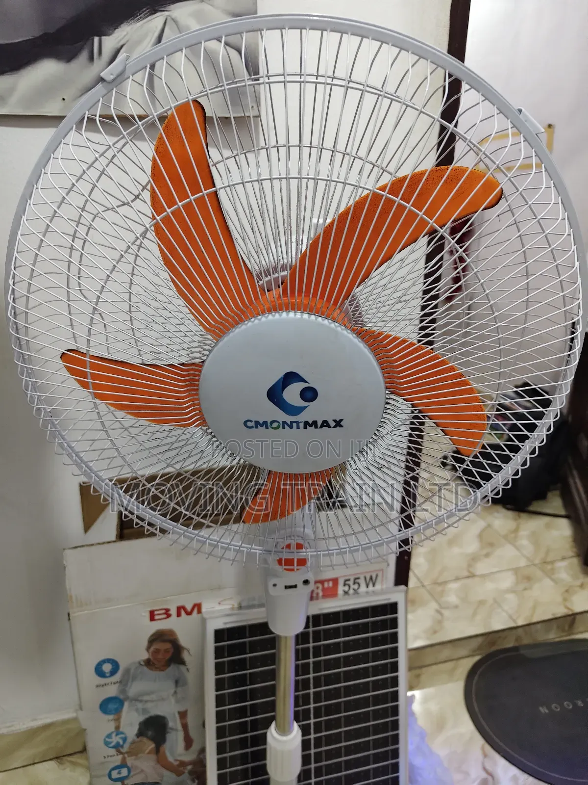 Solar Standing Fan