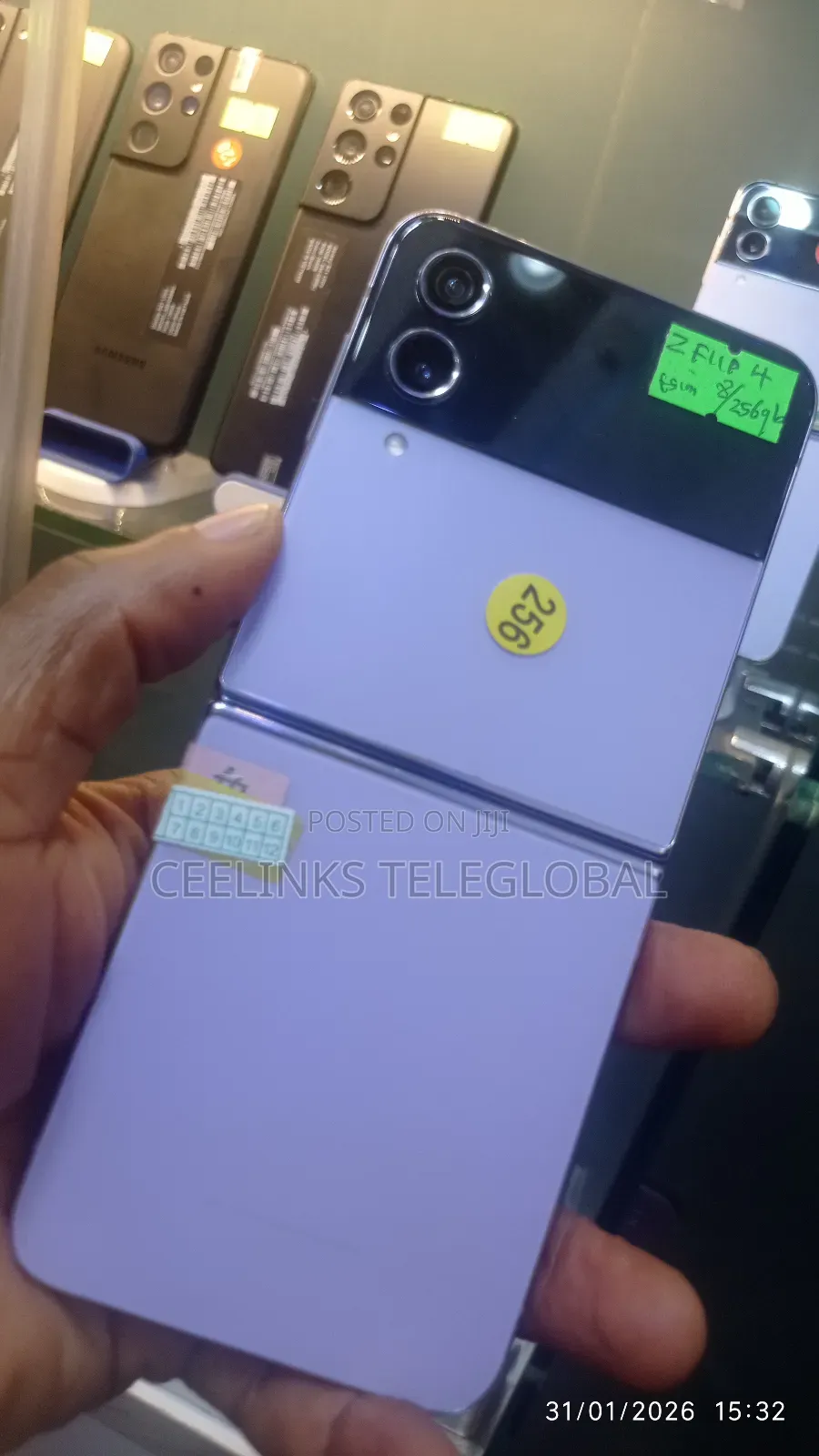 Samsung Galaxy Z Flip4 256 GB White