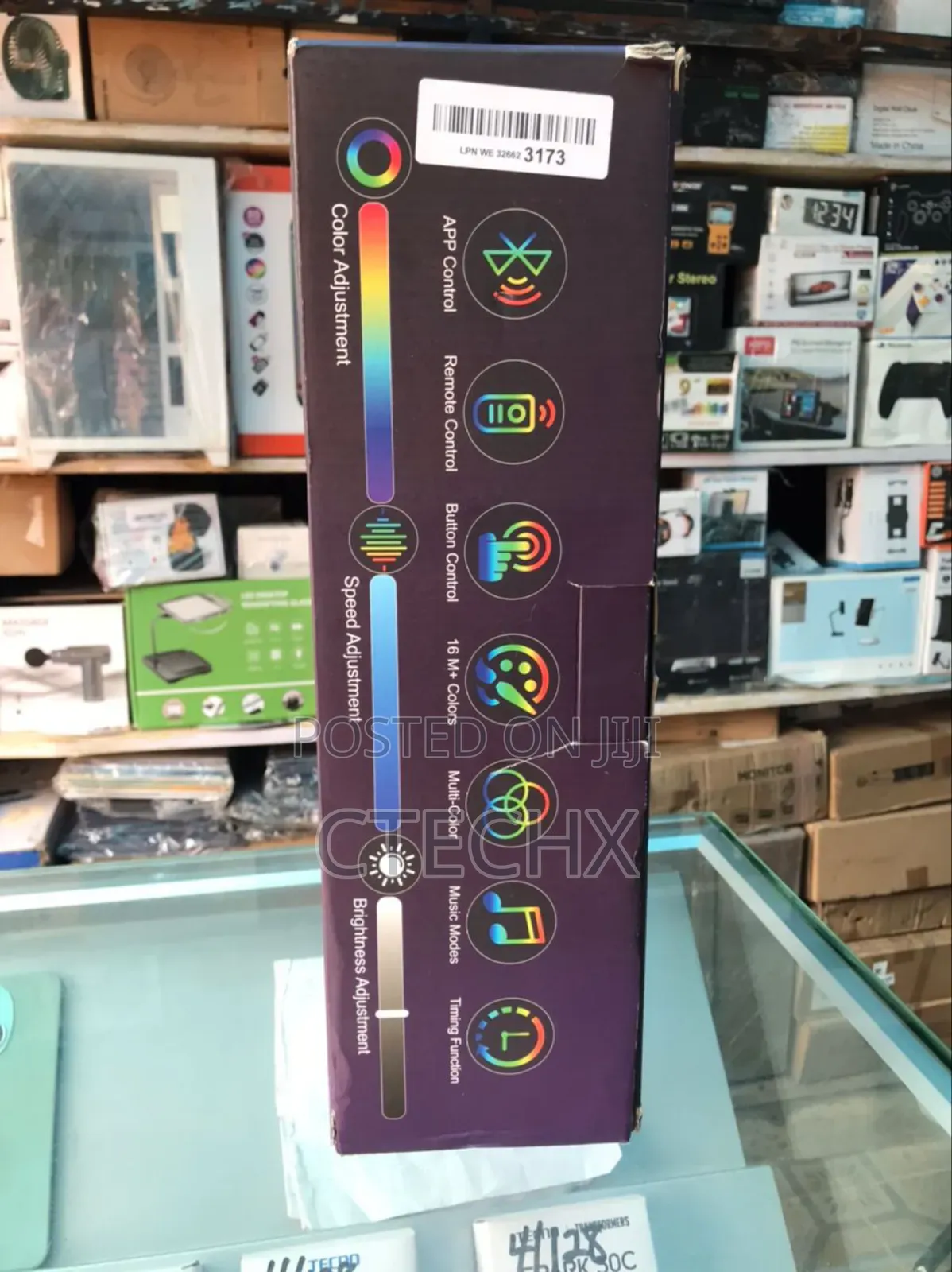 Smart RGB Led Corner Floor Lamp With App and Remote With Music Sync