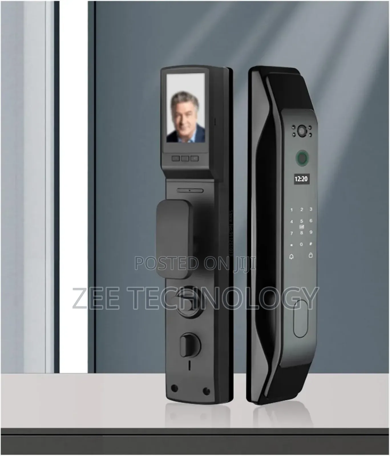 3d Face Recognition Fingerprint Door Lock Camera Wifi Smart App