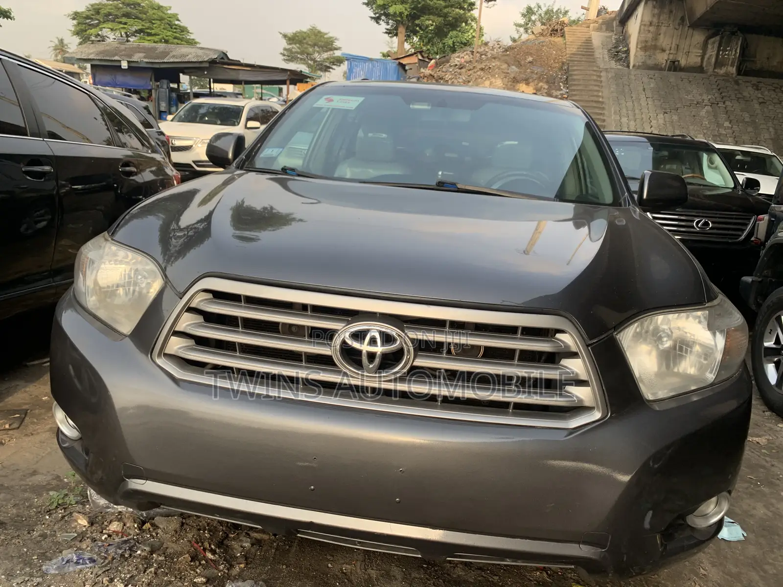 Toyota Highlander Limited 2010 Gray