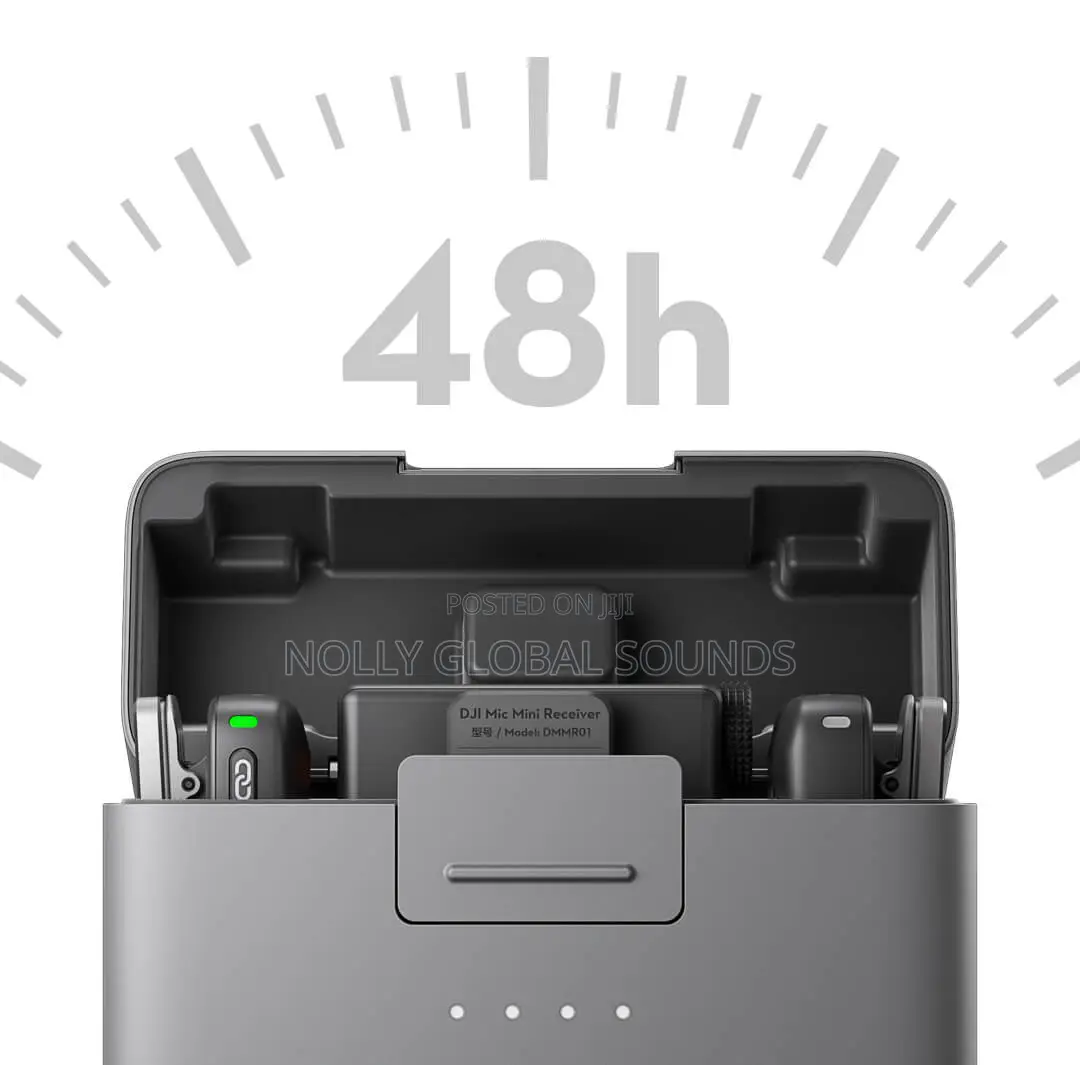 Dji Mic Mini (2 Tx+1 Rx + Charging Case) Wireless Lavalier Microphone
