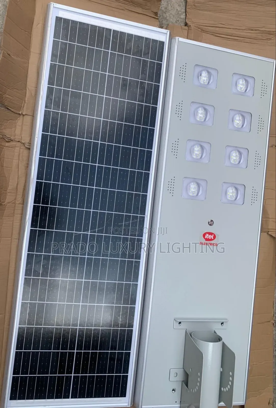 8eyes Itel Solar Steel Light