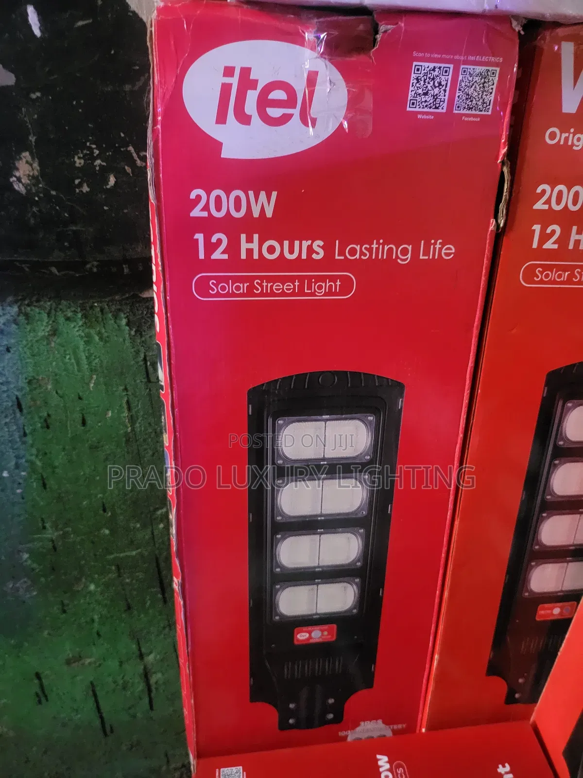 200w Itel Solar Steel Light