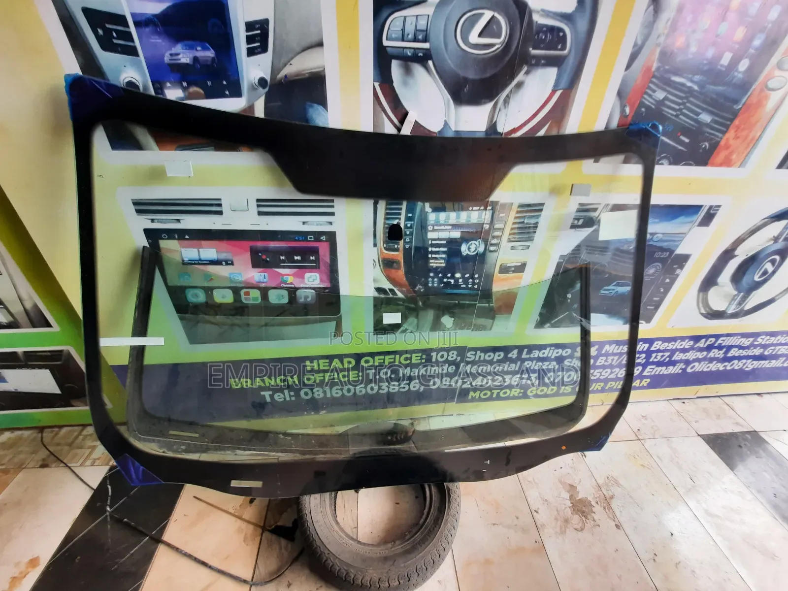 Front Windscreen for Ford Edge 2015 Model Available Now