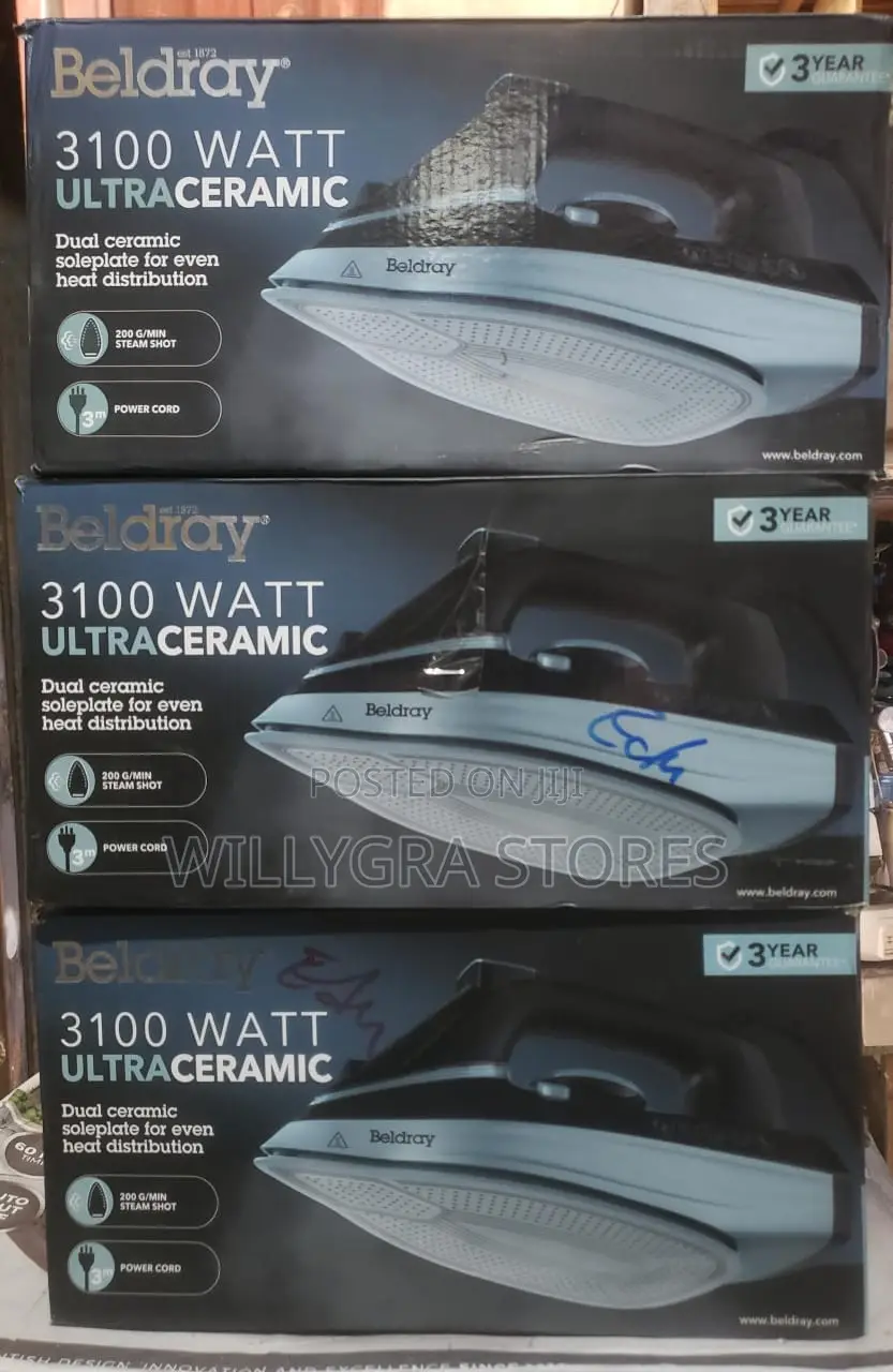 Beldray Ultra Ceramic Steam Iron - 3100w