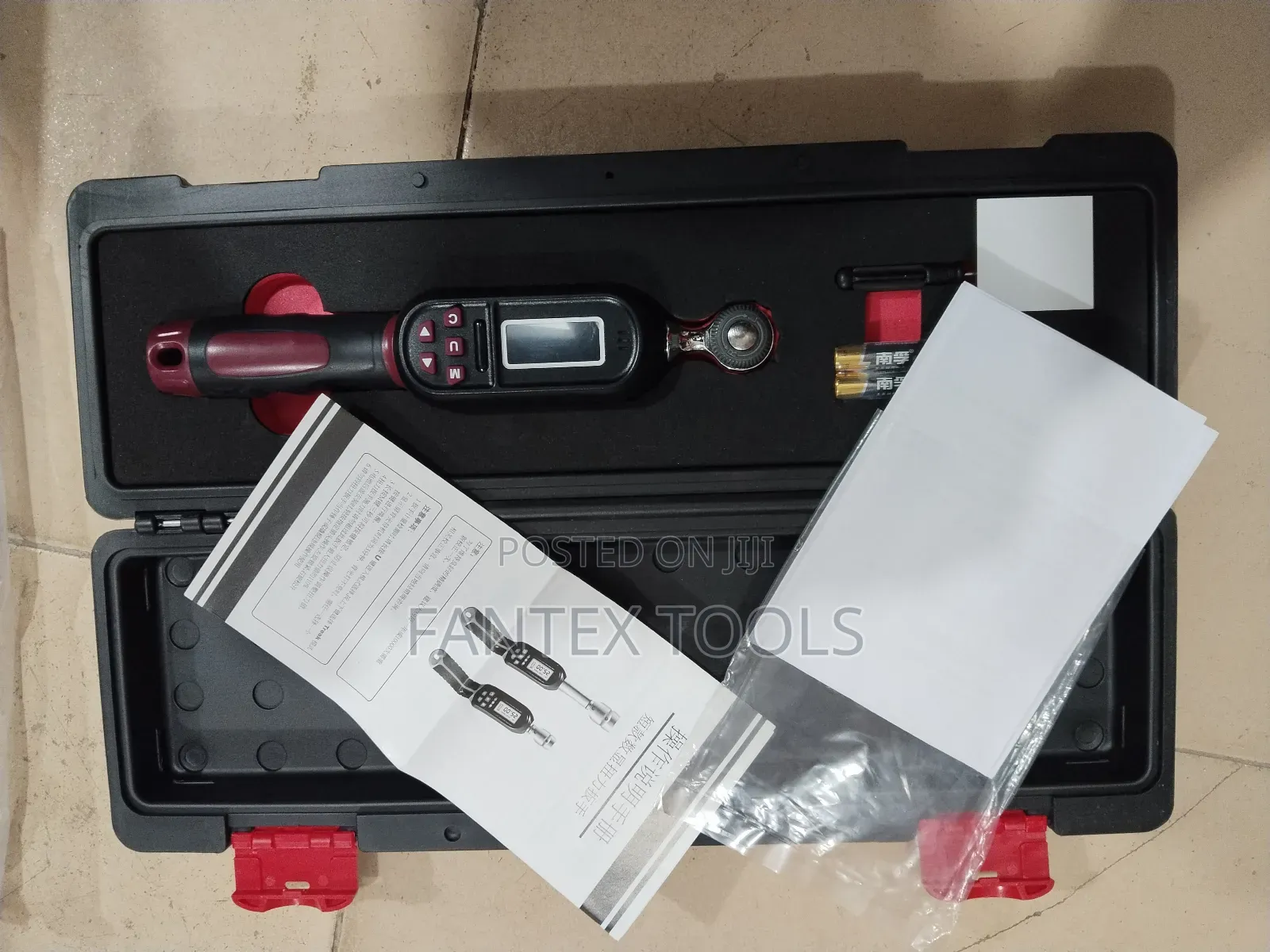 Digital Torque Wrench 3-60 Nm 3/8"