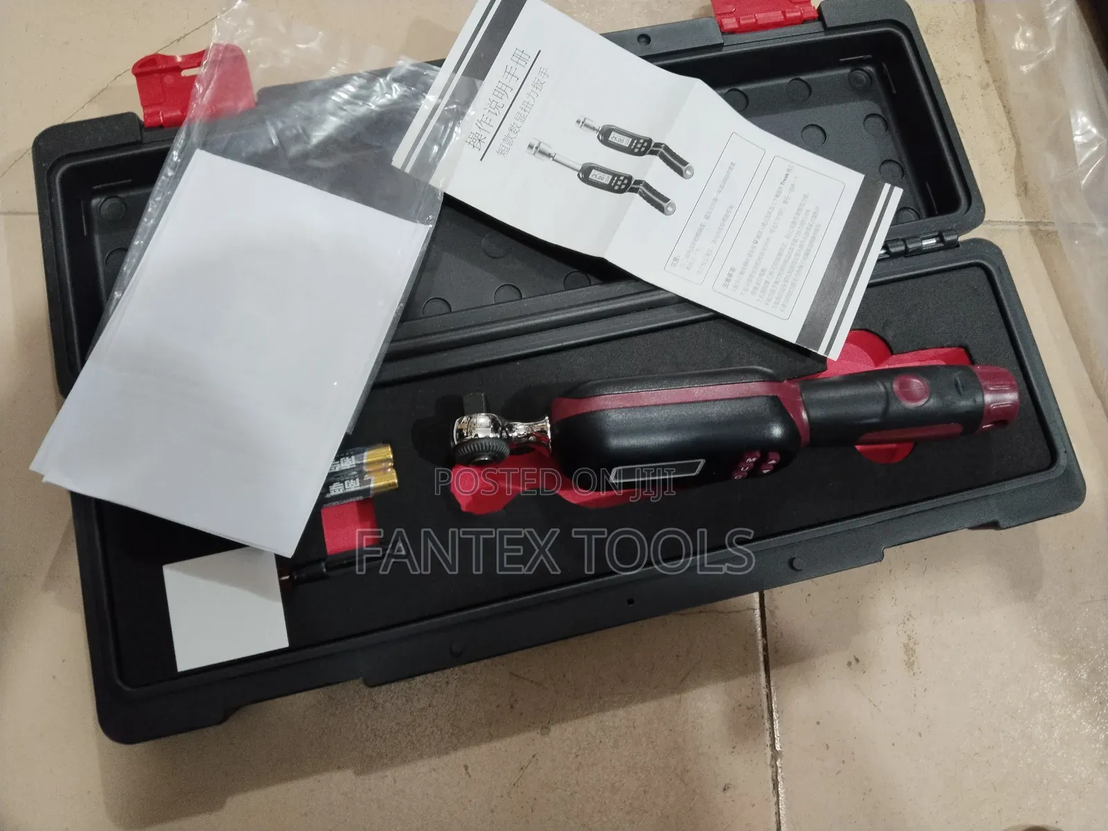 Digital Torque Wrench 3-60 Nm 3/8"