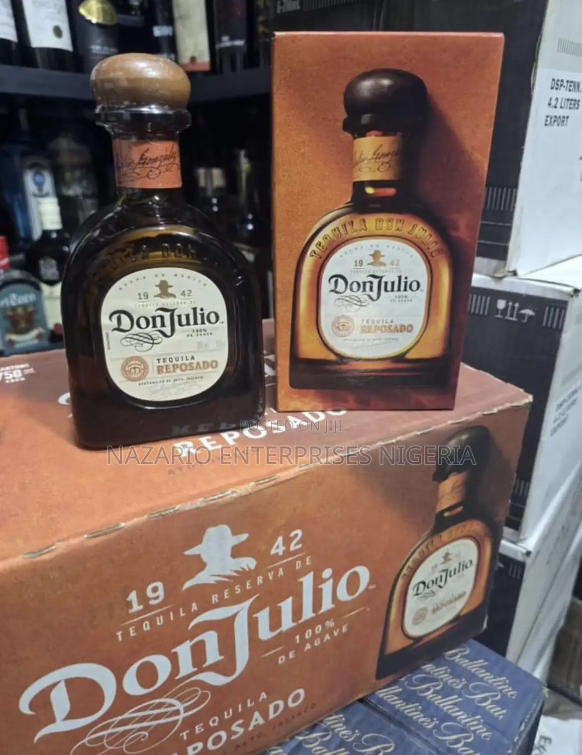 Don Julio Reposado Tequila 750ml - Price for 12 Bottles