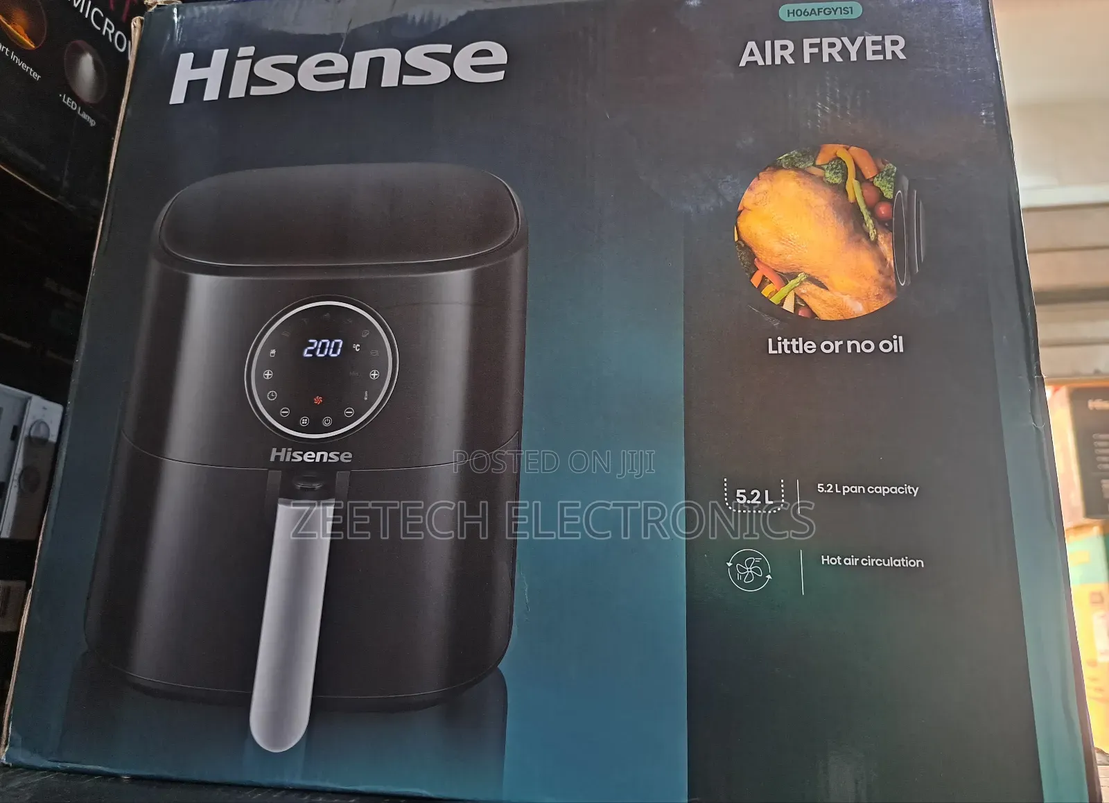 Hisense 5.2l Digital Air Fryer