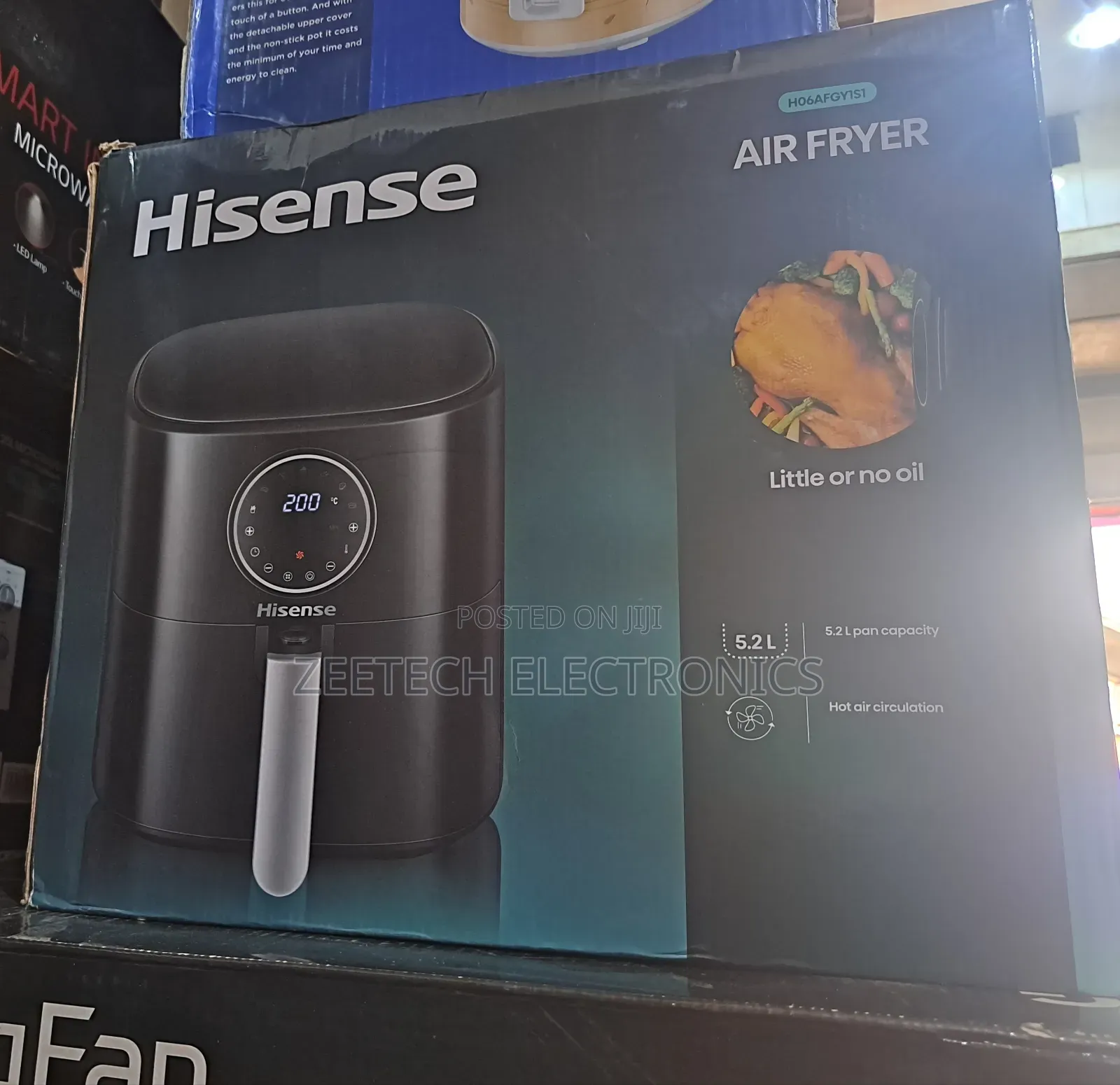 Hisense 5.2l Digital Air Fryer