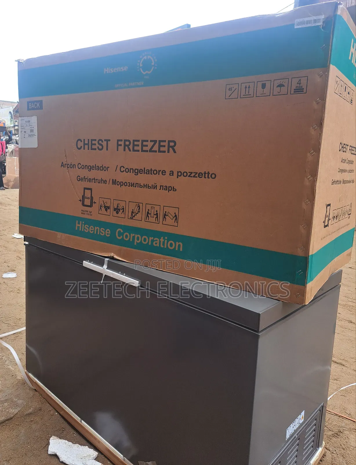 Hissens 500l Chest Freezer