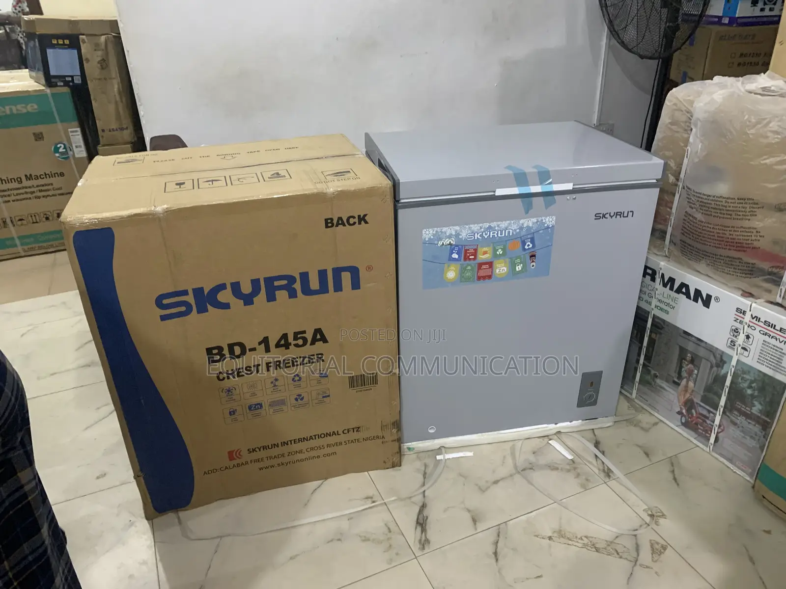 Skyrun Bd-145a Chest Freezer