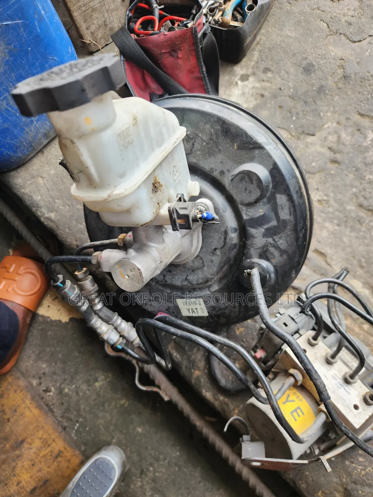 Master Cylinder And Booster With Abs Pump For Kia Sonata